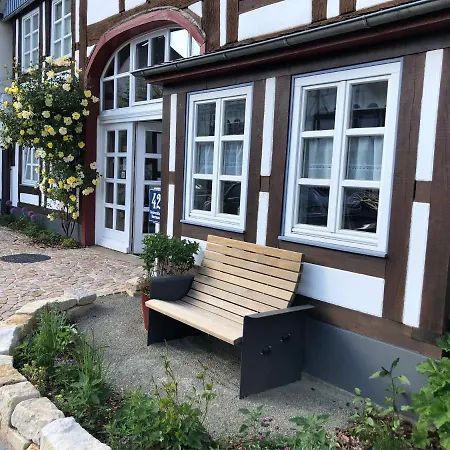 Ferienwohnung Fachwerkhaus Hartmann Bad Münder am Deister Exterior foto