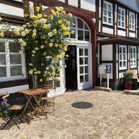 Ferienwohnung Fachwerkhaus Hartmann Bad Münder am Deister Exterior foto